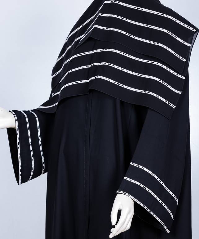 عباية مع طرحة موديل رقم   3565 (1)