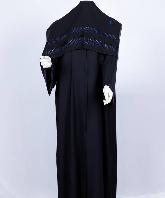 عباية مع طرحة موديل رقم 3636 (1)