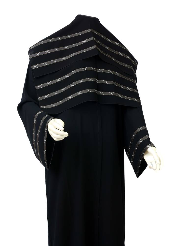 عباية + طرحة موديل رقم 3696  (1)