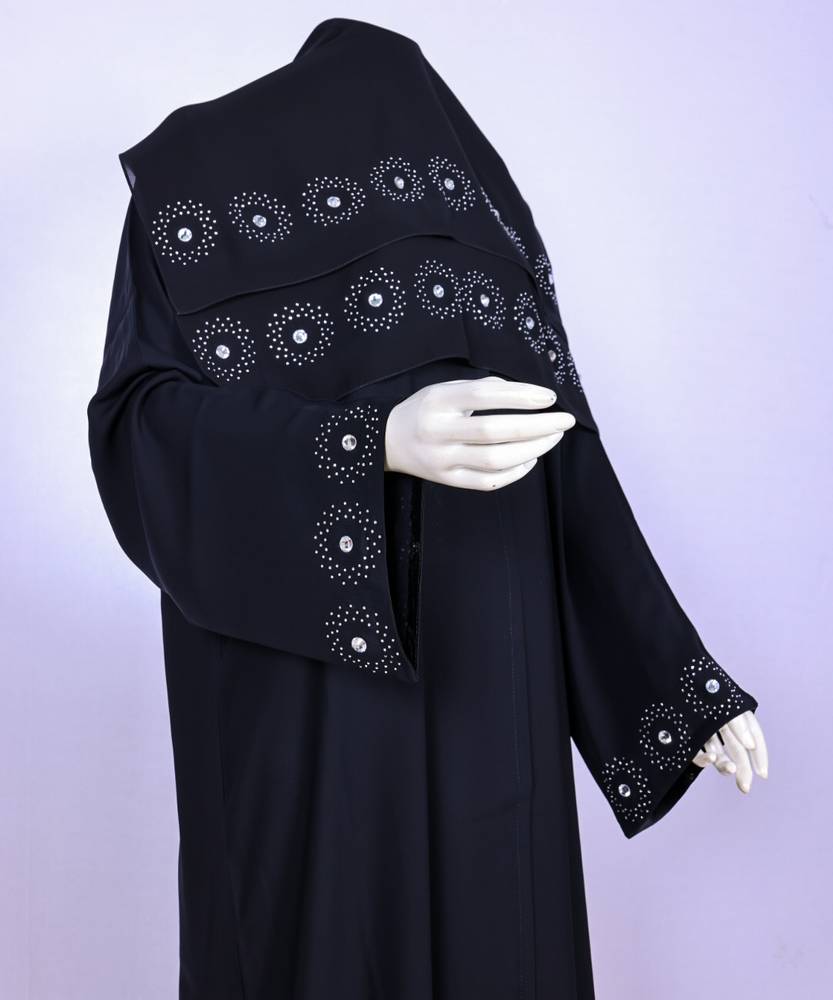 عباية مع طرحه موديل رقم   3589 (1)