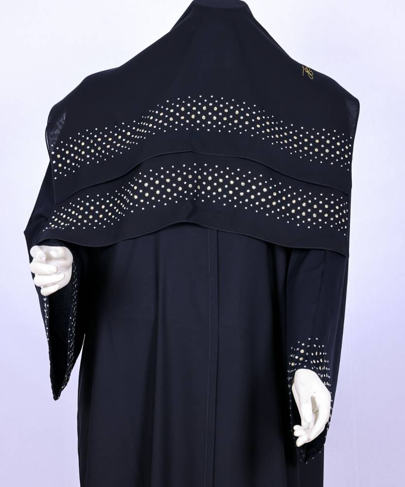 عباية مع طرحه موديل رقم  3665 (1)