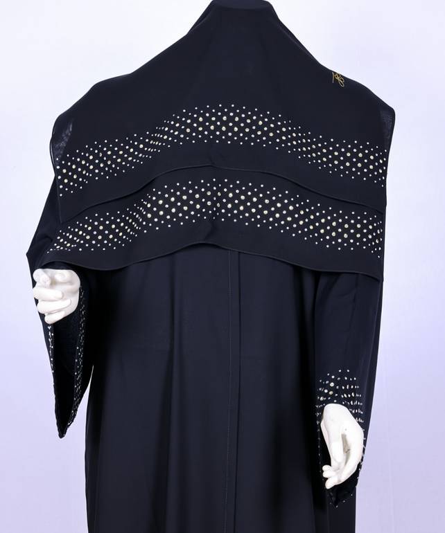 عباية مع طرحه موديل رقم  3665 (1)