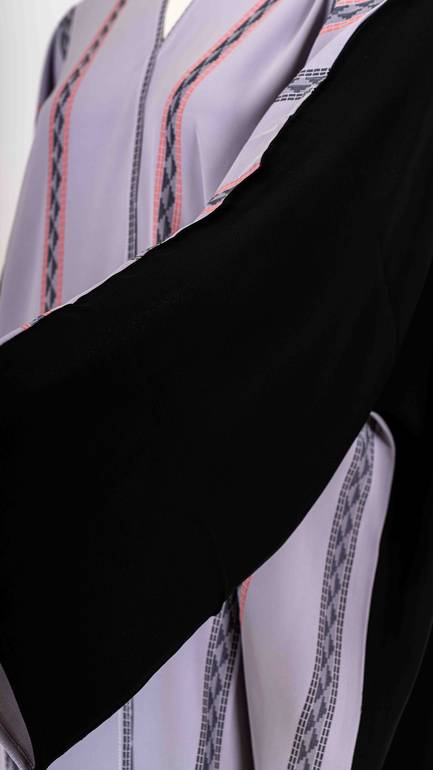 عباية  لونين