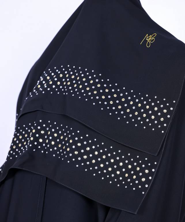 عباية مع طرحه موديل رقم  3665 (1)