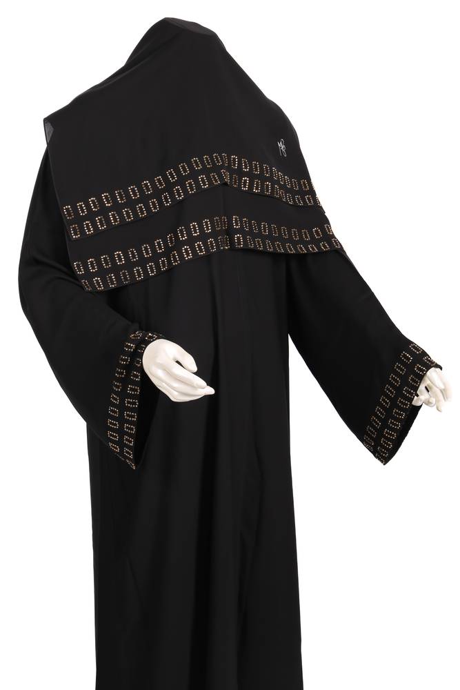  عباية + طرحة موديل رقم 0058 ( 3) 