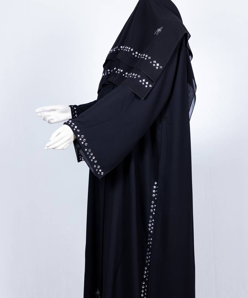 عباية مع طرحه موديل رقم 3572 ( 1)