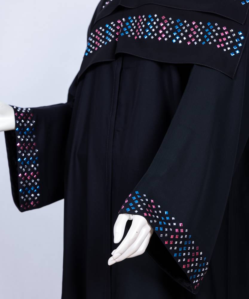 عباية مع طرحه موديل   3670 (1)
