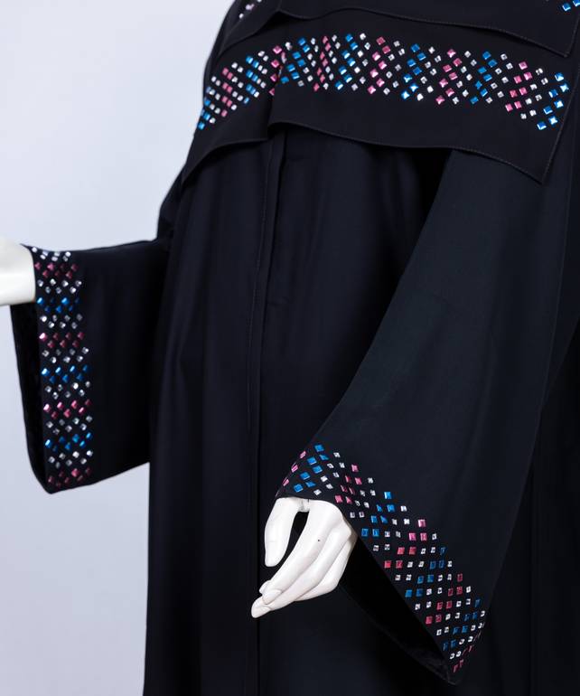 عباية مع طرحه موديل   3670 (1)