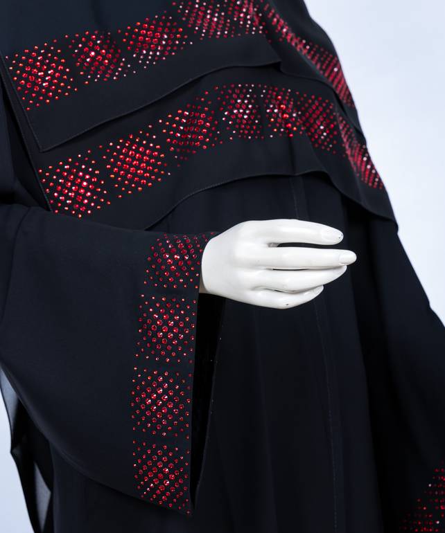عباية مع طرحه موديل رقم  3604 (1)