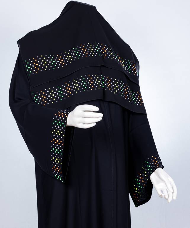 عباية مع طرحه موديل رقم  3660 (1)