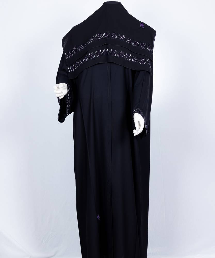 عباية مع طرحة موديل رقم   3647 (5)