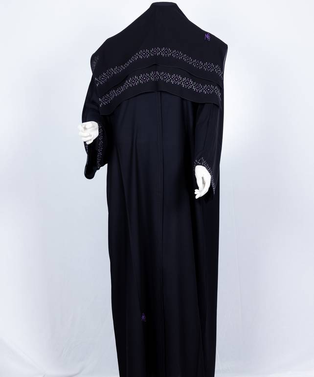عباية مع طرحة موديل رقم   3647 (5)