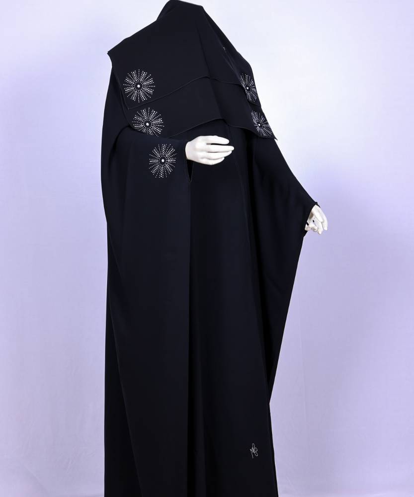 عباية مع طرحه موديل رقم 3621 (1)