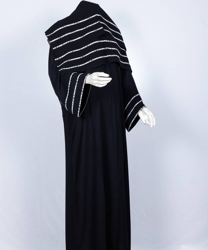 عباية مع طرحة موديل رقم   3565 (1)