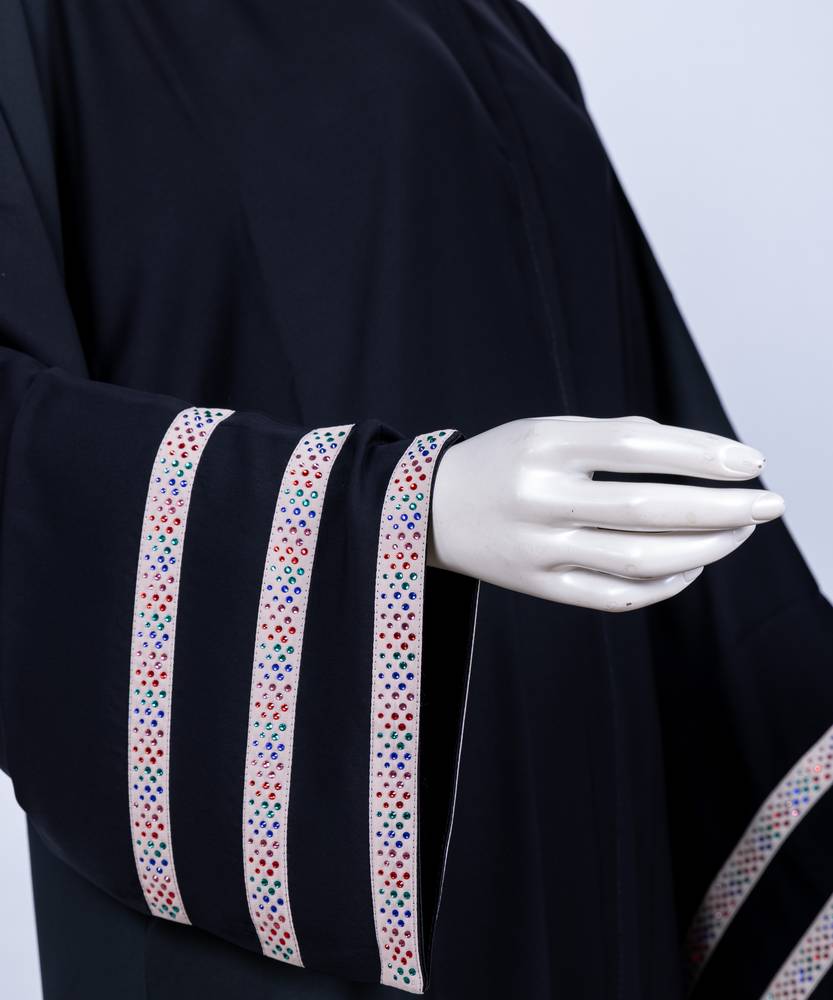 عباية + طرحة موديل رقم  3555 (1)