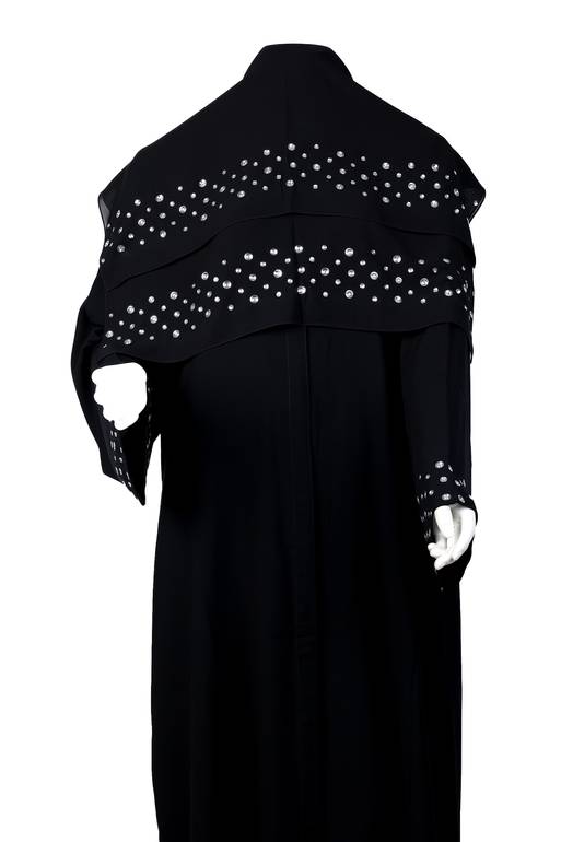 عباية + طرحة موديل رقم  3527 (2)