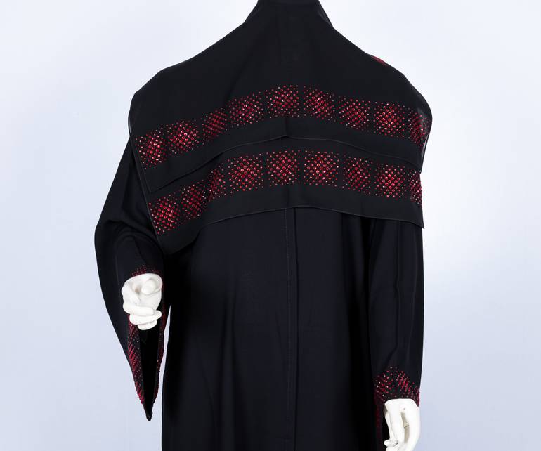 عباية مع طرحه موديل رقم  3604 (1)