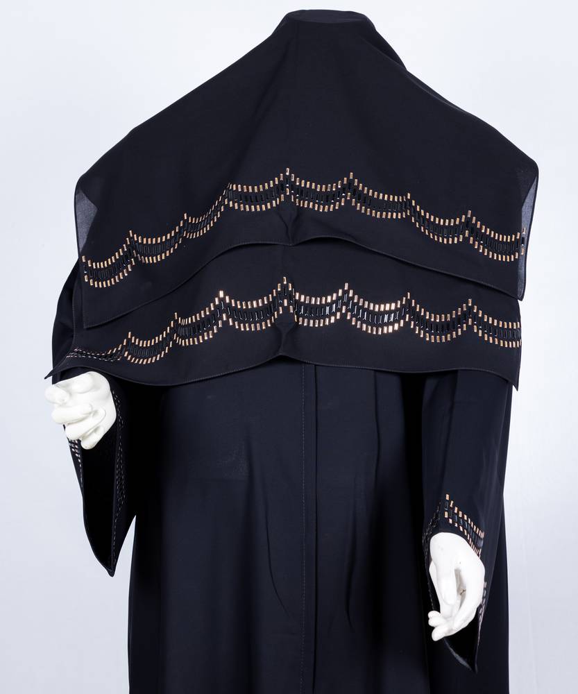 عباية مع طرحه موديل رقم   3596 (1)