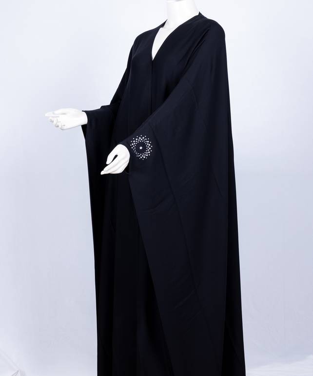  عباية مع طرحة قصة البشت  3616 (1)
