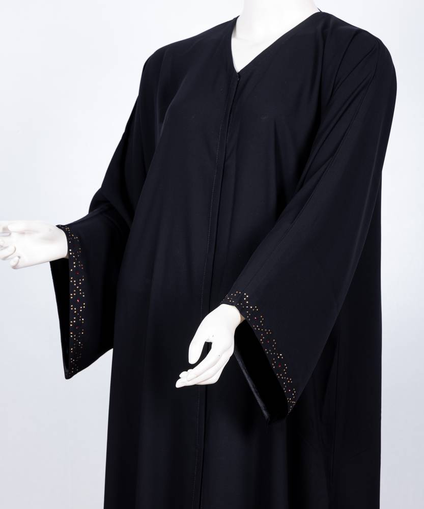 عباية مع طرحة موديل رقم   3637 (1)