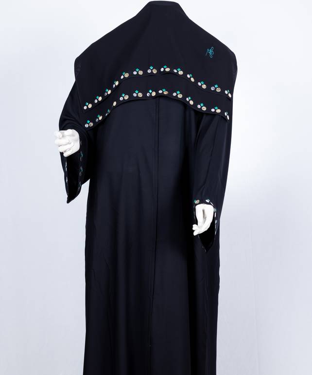 عباية وطرحة معدن مربع موديل رقم 3554 (1)