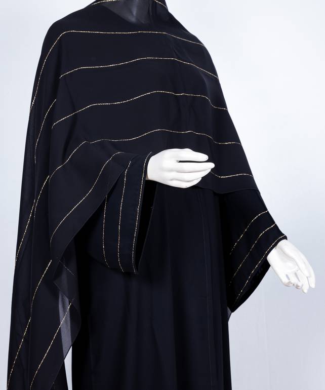 عباية مع طرحه موديل رقم   3560