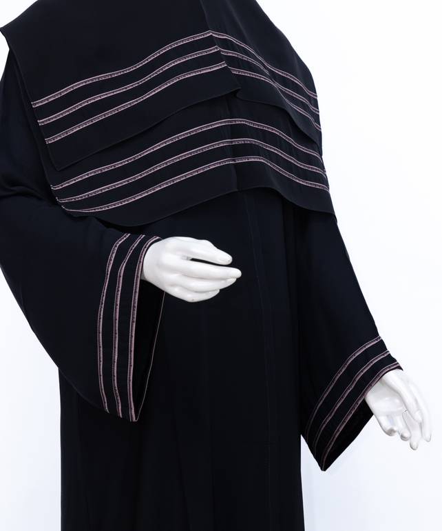 عباية مع طرحة كلفة موديل رقم 3595 (5)
