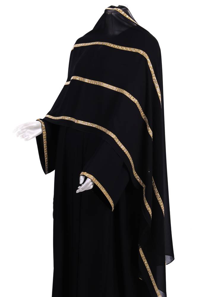  عباية + طرحة موديل رقم  3323 (1)