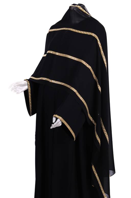  عباية + طرحة موديل رقم  3323 (1)