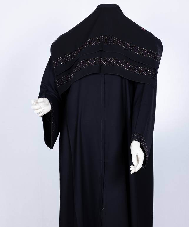 عباية مع طرحة موديل رقم   3656 (1)