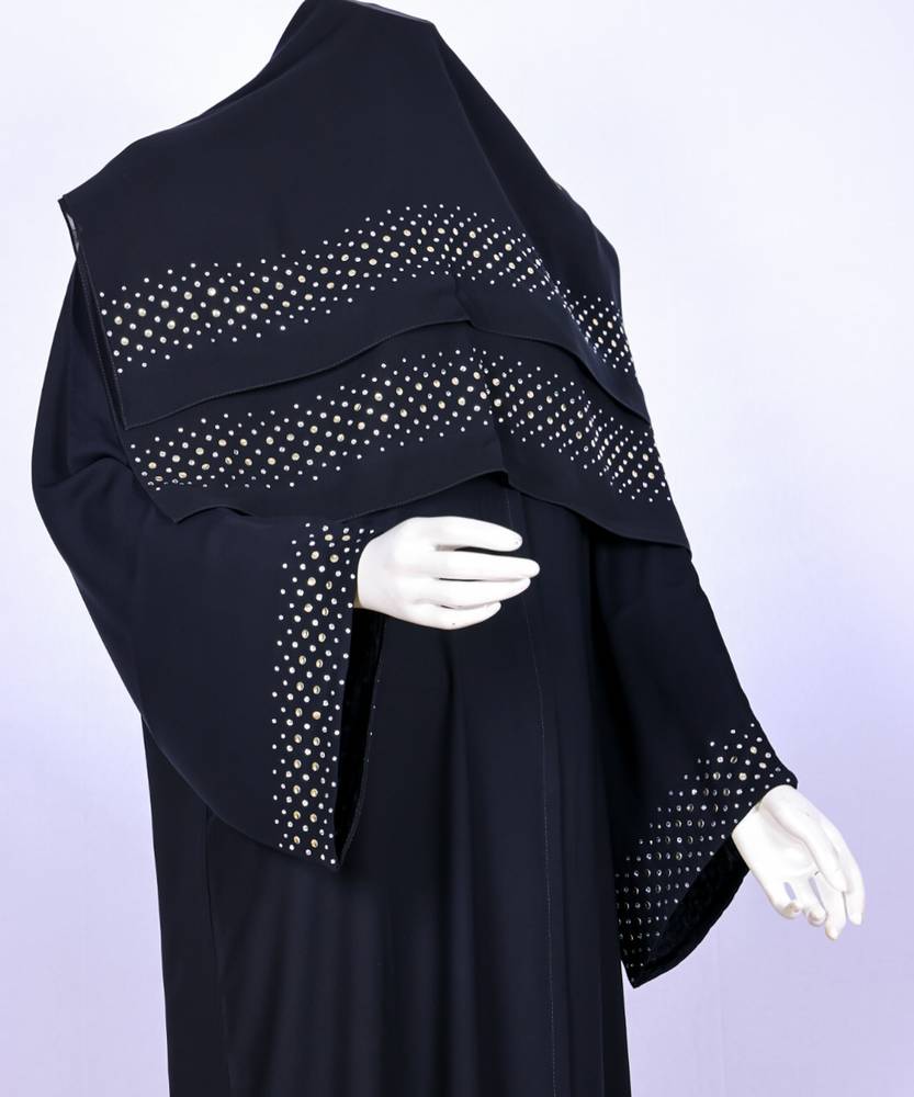 عباية مع طرحه موديل رقم  3665 (1)