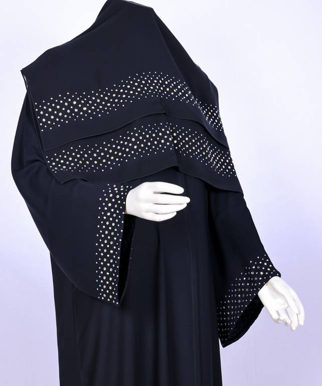 عباية مع طرحه موديل رقم  3665 (1)
