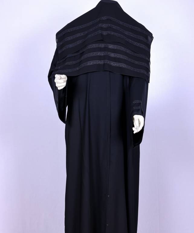 عباية مع طرحة موديل رقم   3630