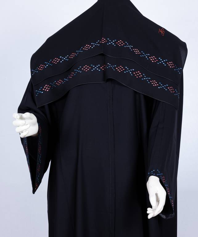 عباية مع طرحة موديل رقم 3635  (1)