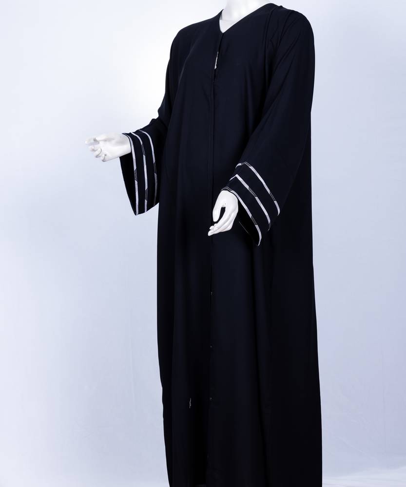 عباية مع طرحة كلفة موديل رقم  3557