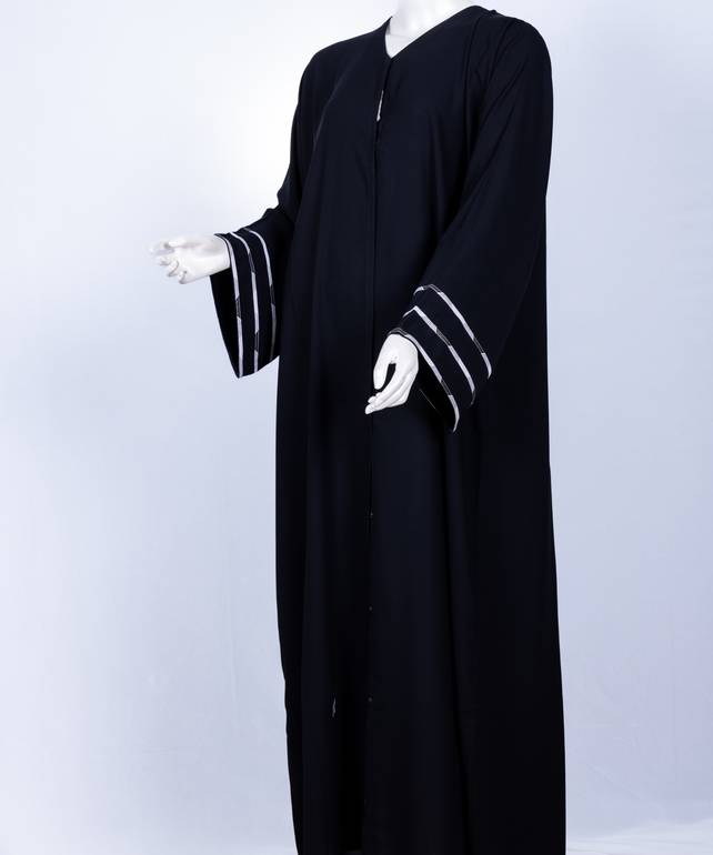 عباية مع طرحة كلفة موديل رقم  3557
