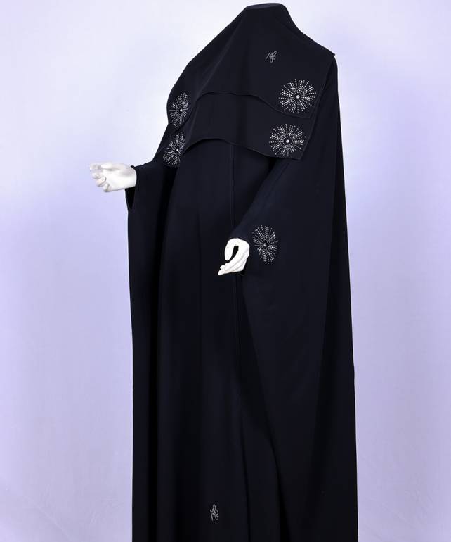 عباية مع طرحه موديل رقم 3621 (1)