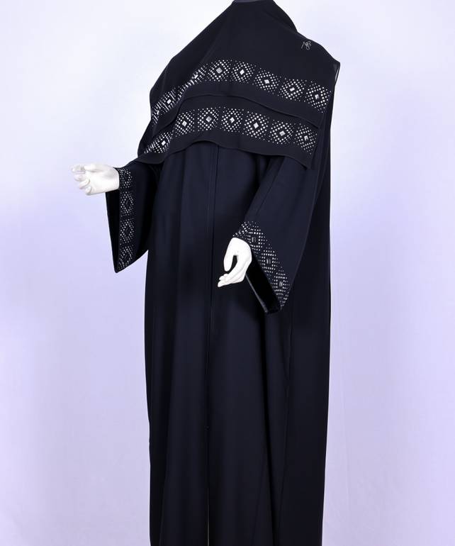 عباية مع طرحه موديل رقم   3613 (1)