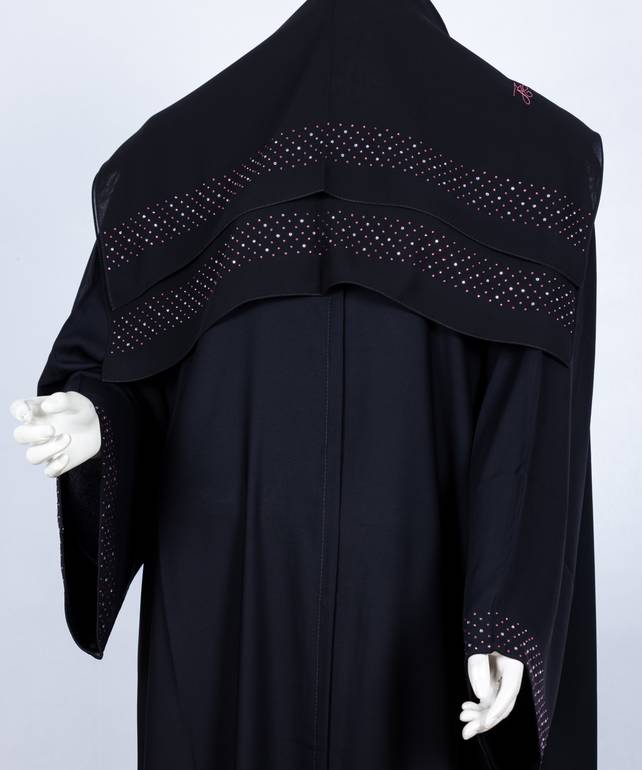 عباية مع طرحه موديل رقم  3655 (1)
