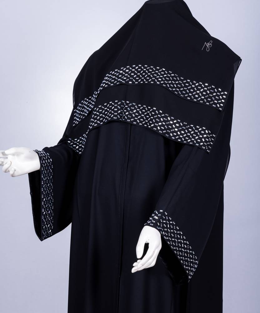 عباية كريستال مستطيل موديل رقم  3644 (1)