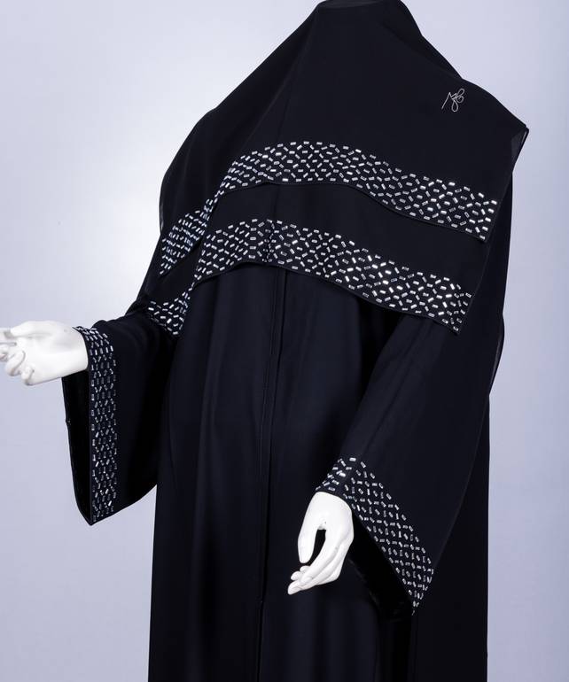 عباية كريستال مستطيل موديل رقم  3644 (1)