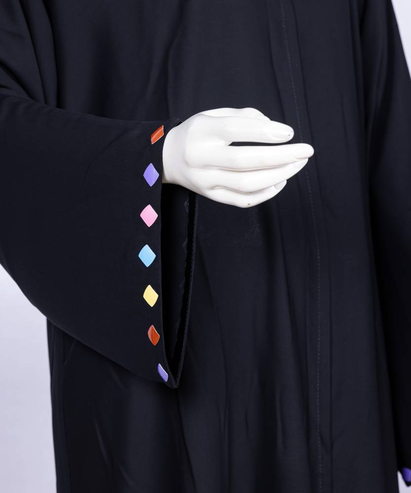 عباية مع طرحة موديل رقم   3550