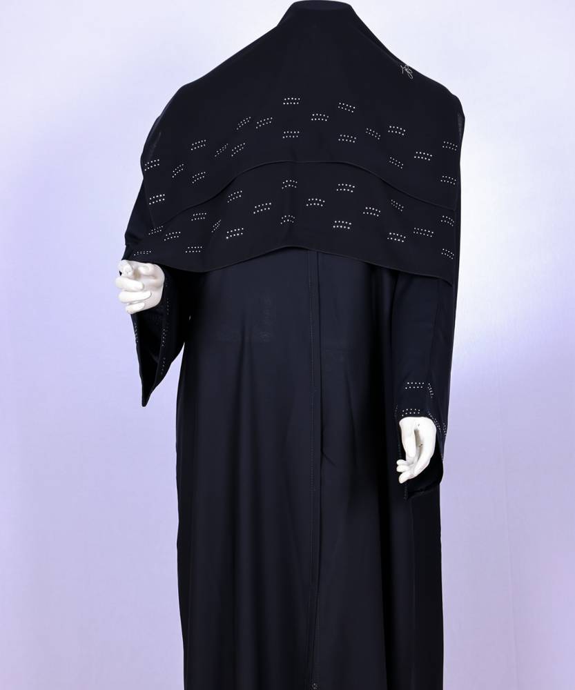 عباية مع طرحه موديل رقم  3552 (1)