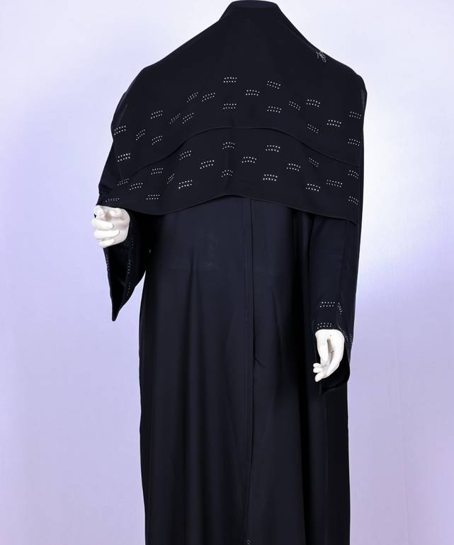 عباية مع طرحه موديل رقم  3552 (1)