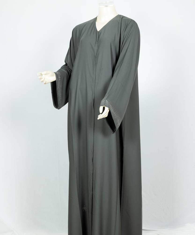  عباية مع طرحة كريستال موديل رقم 3580 (1)