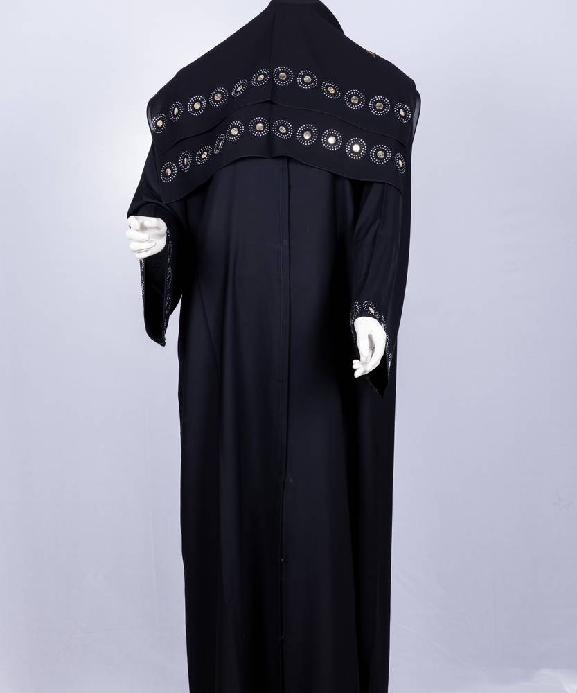 عباية كريستال تصميم دوائر موديل رقم  3594 (1)