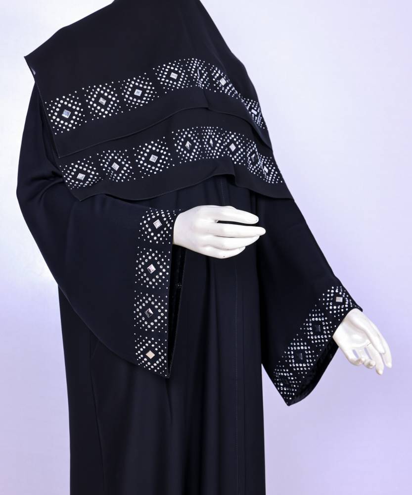 عباية مع طرحه موديل رقم   3613 (1)