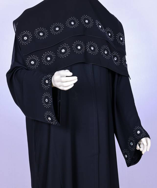 عباية مع طرحه موديل رقم   3589 (1)
