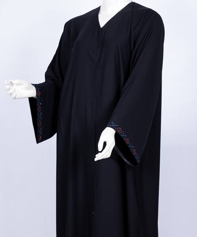 عباية مع طرحة موديل رقم 3635  (1)
