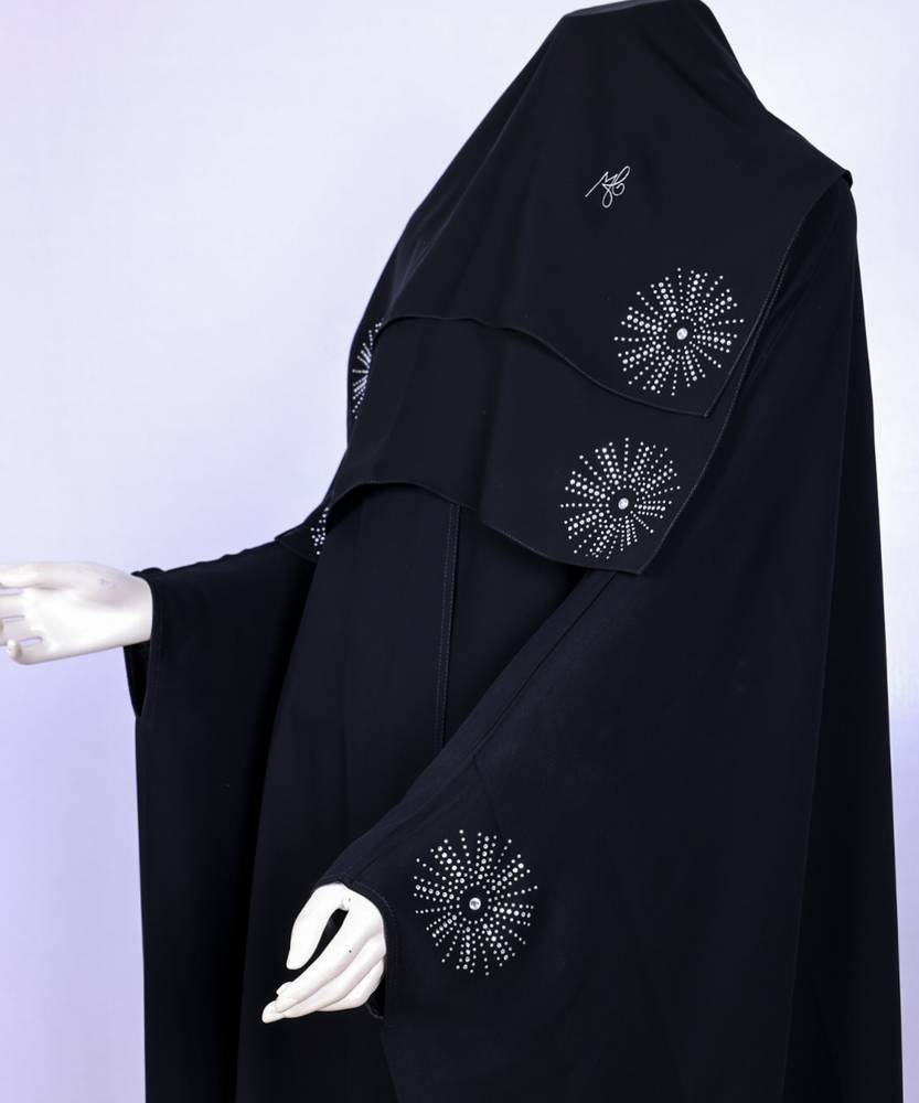 عباية مع طرحه موديل رقم 3621 (1)